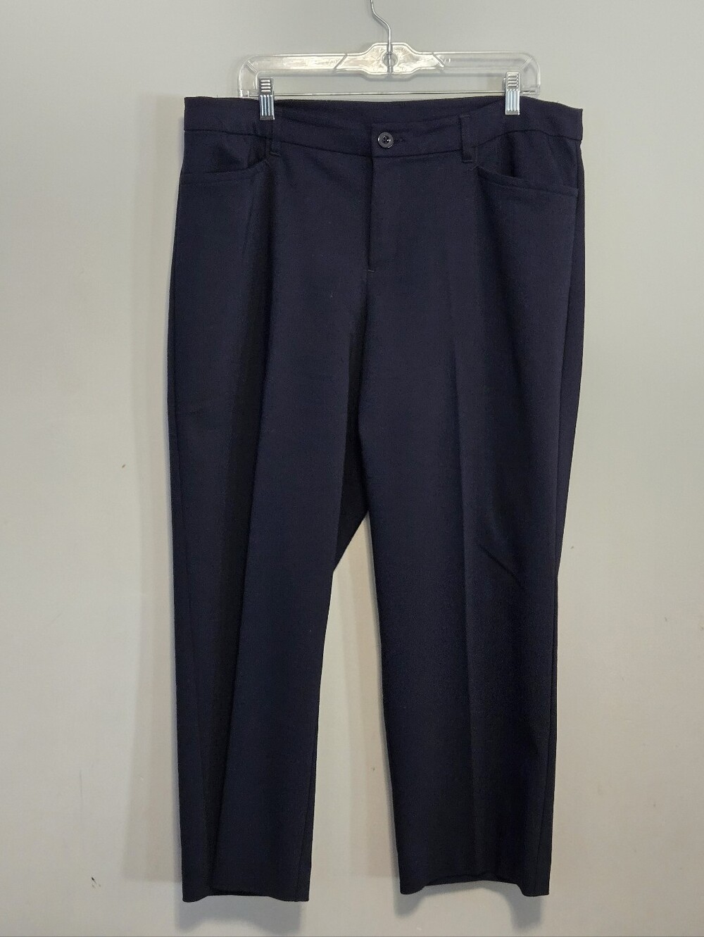 Christopher & Banks Navy Women's Dress Pants Size 16 Straight Leg